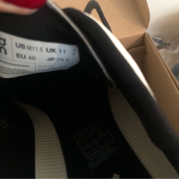 On Cloud X Sneakers Black White Active Men’s 11.5 - Picture 5 of 6